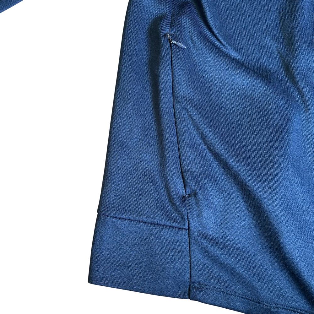 Sergio Tacchini Navy Blue Track Suit Jacket Men's Size Medium Red Piping - Picture 5 of 7